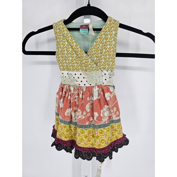 Matilda Jane Nora Wrap Dress Girls Heart Soul Pride Character Counts Sz 12M - Picture 1 of 3